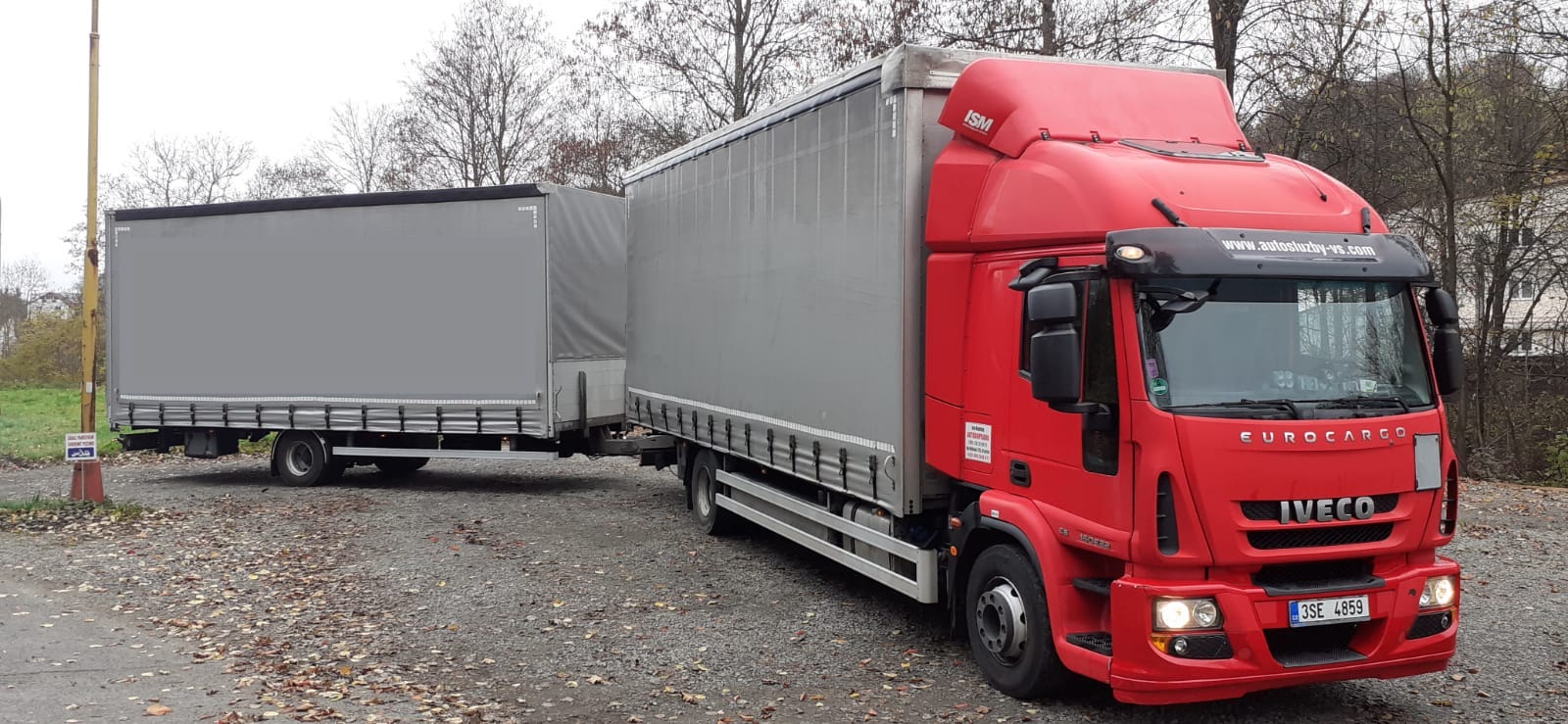 IVECO Eurocargo + vlek MEGA